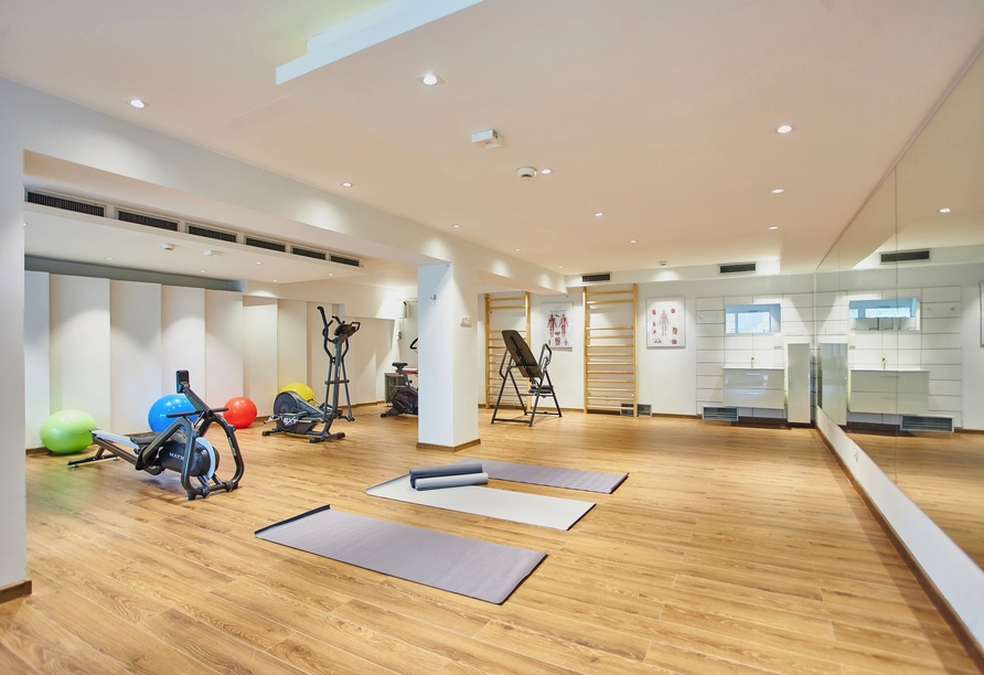 Fitnessraum des West Baltic Resorts