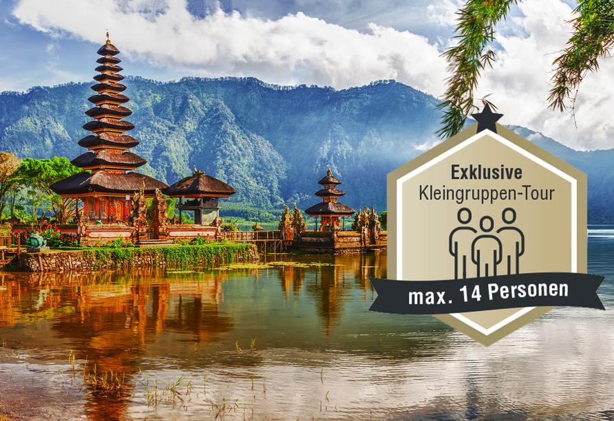 Wussten Sie, dass der Ulun-Danu-Beratan-Tempel der Wassergöttin Dewi Danu gewidmet ist?