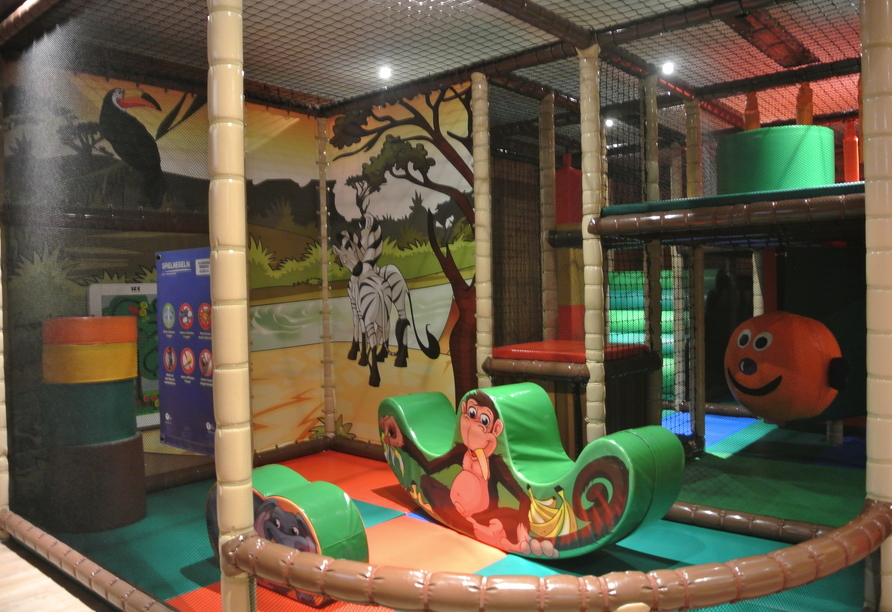 Im Spielzimmer sind der Kinderfantasie keine Grenzen gesetzt.