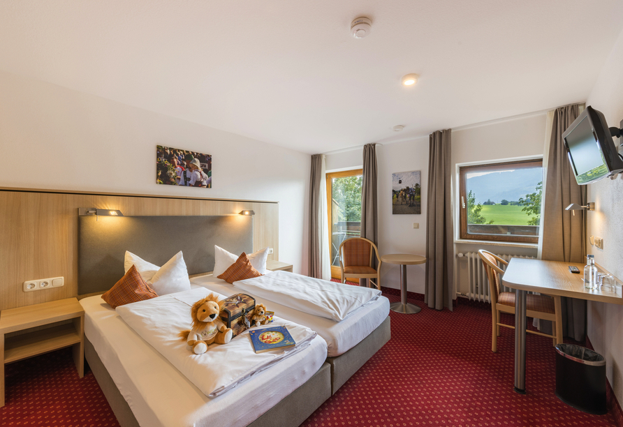 Beispiel eines Doppelzimmers