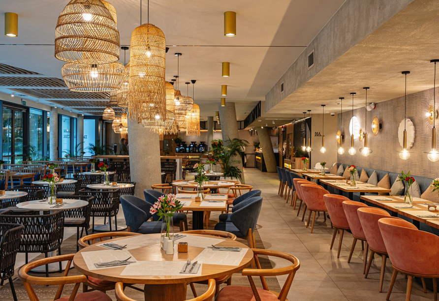 Das hauseigene Restaurant ist ein Ort für wahre Liebhaber guter Küche.