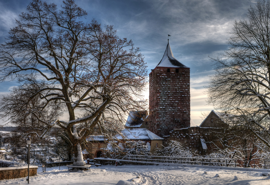 Wie wäre es mit einem Ausflug zur imposanten Burg Rothenfels?