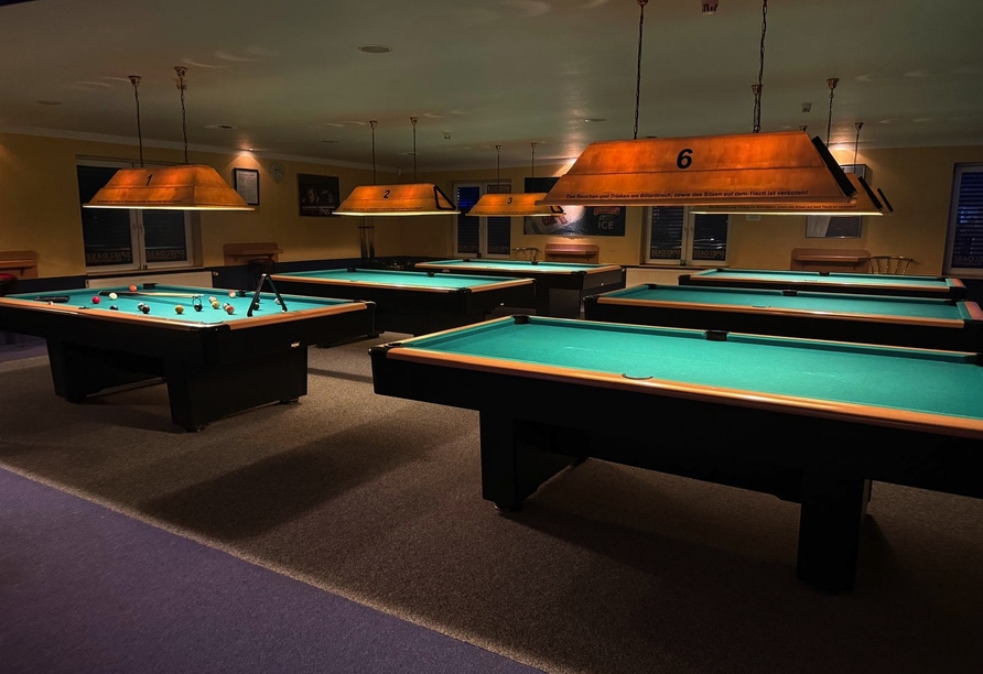 Das Freizeitdorf Mecklenburg gehört zum Casilino Hotel A20 Wismar und bietet Ihnen ein Billardcenter...