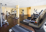 Im Fitnesscenter Ihres Hotels können Sie sich ordentlich auspowern.