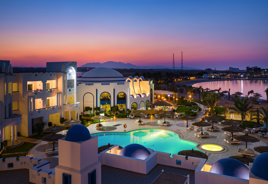 Außenansicht des Coral Sun Beach Hotels