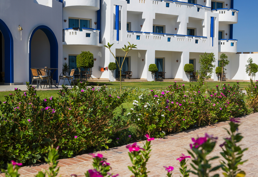 Jedes Zimmer Ihres Hotels verfügt über einen Balkon oder eine Terrasse.