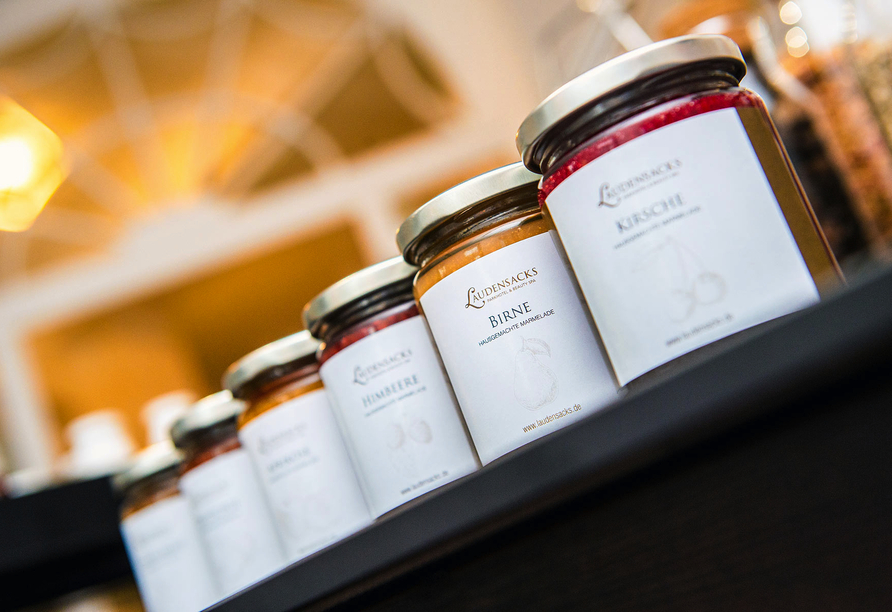 Freuen Sie sich auf hausgemachte Marmeladen.