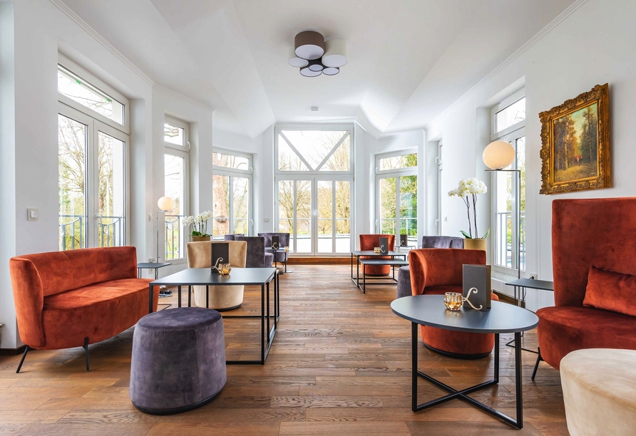 Lounge im Laudensacks Parkhotel & Retreat