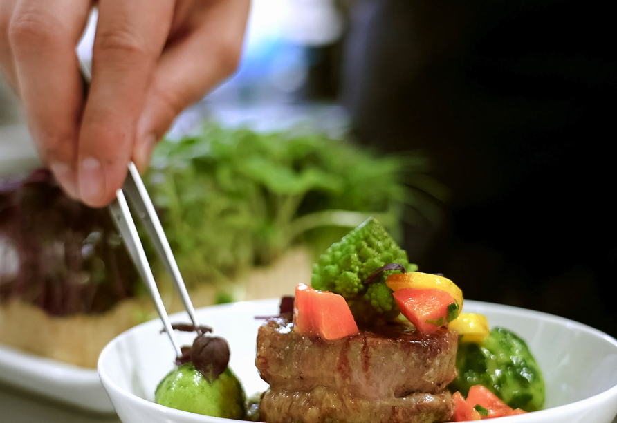 Die Sterneküche des Hauses wird Sie verwöhnen!