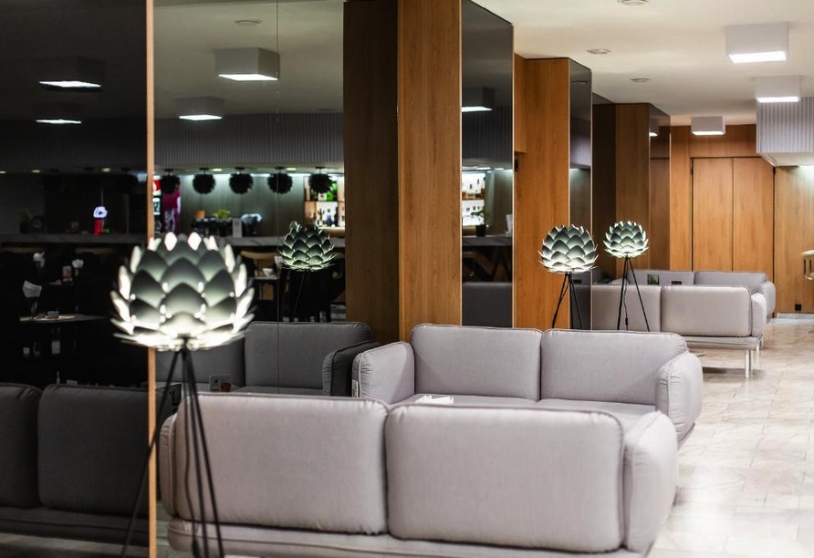 Machen Sie es sich im Solny Resort gemütlich.