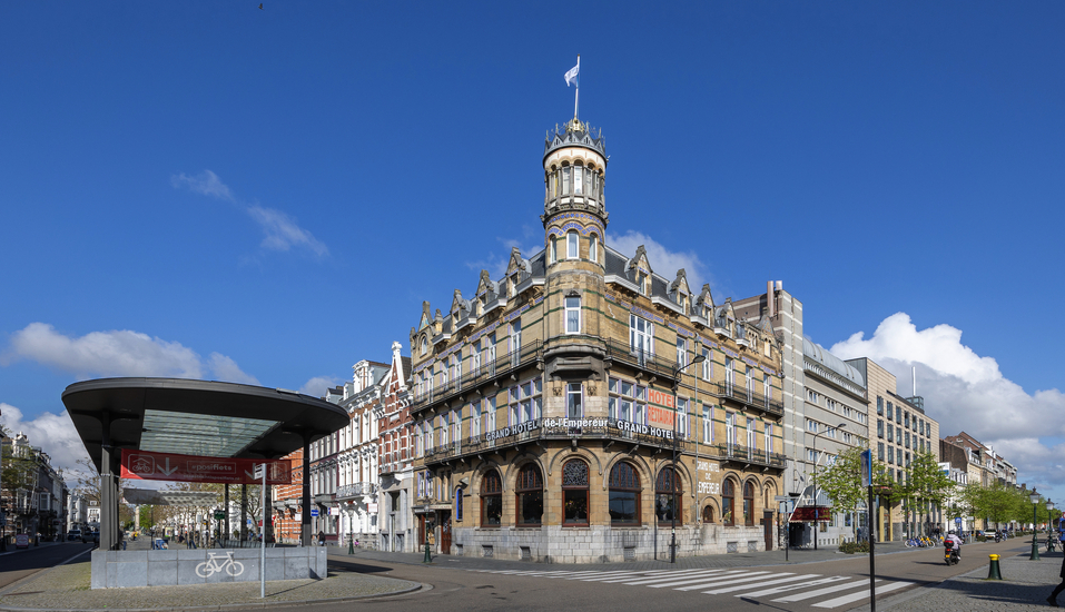 Außenansicht des Amrâth Hotel de l’Empereur in Maastricht
