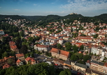 Eisenach aus der Vogelperspektive