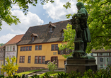 Begeben Sie sich auf die Spuren von Johann Sebastian Bach, der 1685 in Eisenach geboren wurde.