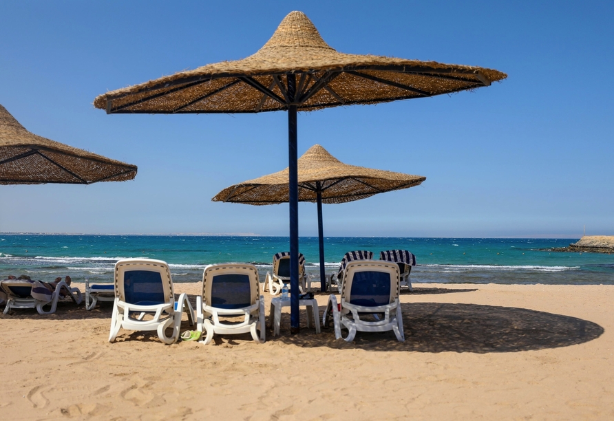 Lassen Sie Ihre Seele am Strand baumeln.