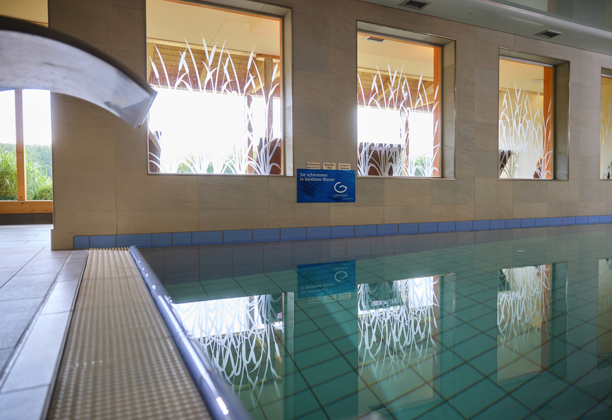 Hallenbad des Vitalhotel Zum Löwen