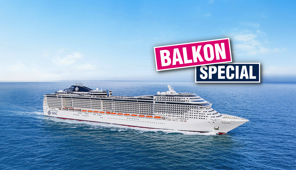 Herzlich willkommen an Bord der MSC Preziosa.