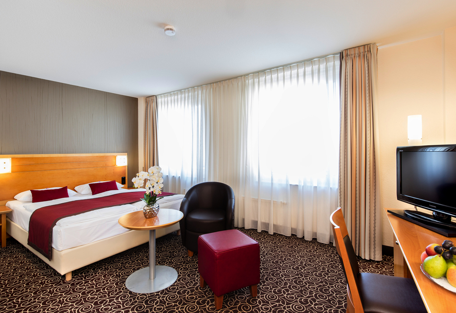 Beispiel eines Doppelzimmers im Best Western Hotel Hohenzollern