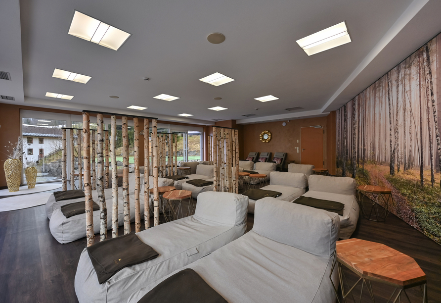 Freuen Sie sich auf eine Auszeit im Raum der Stille.