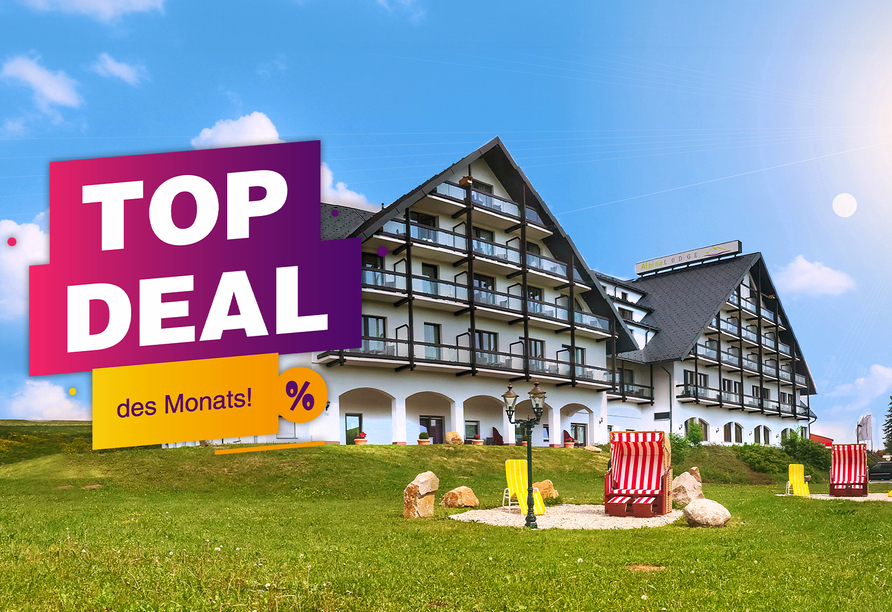 TOP-DEAL des Monats nur bei Buchung bis 10.03.26: Sparen Sie 15 % auf alle Reisetermine 2026 im Hotel Alpina Lodge Oberwiesenthal.