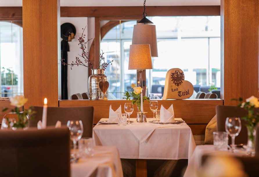 Im Wirtshaus kommt die Verbundenheit zur Region zur Geltung.