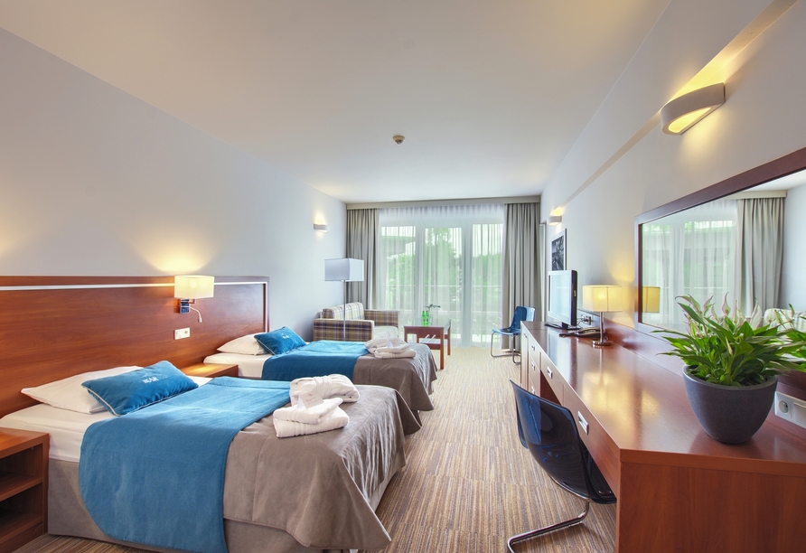 Beispiel eines Doppelzimmers