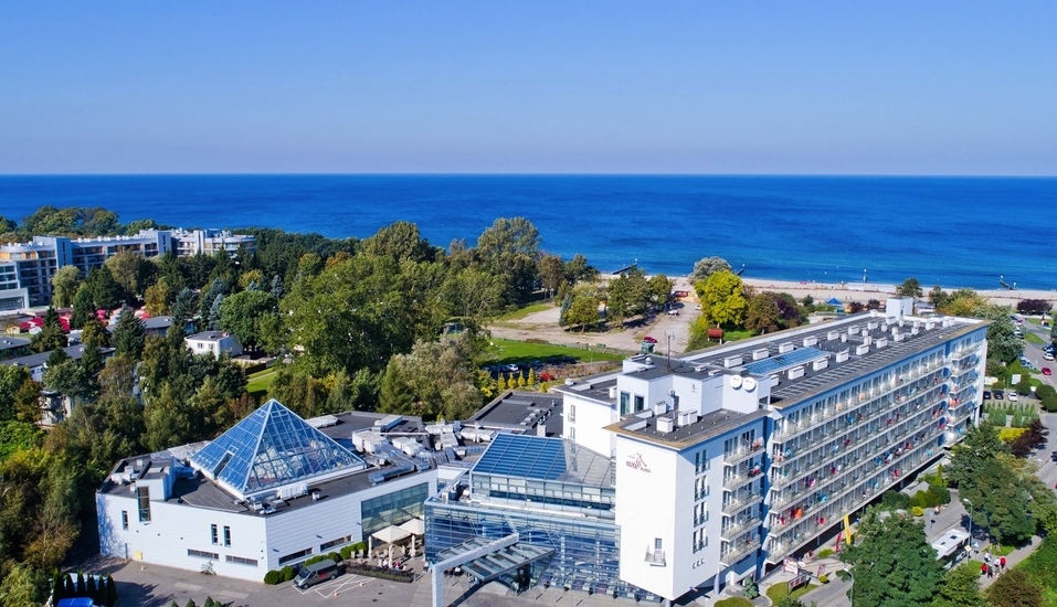 Ansicht Ihres Hotels Ikar Plaza an der polnischen Ostseeküste
