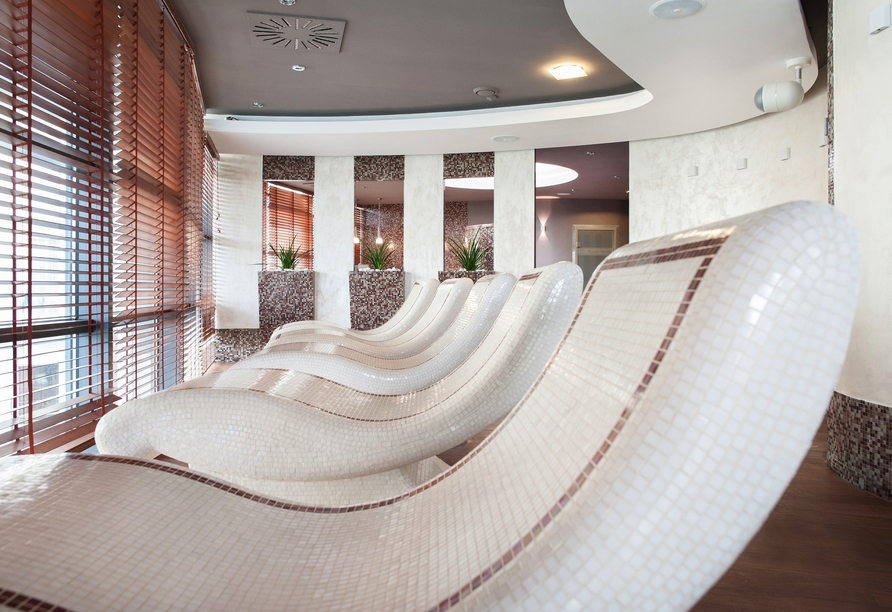 Erholen Sie sich im Spabereich des Hotels.