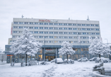 Die Außenansicht des Intercity Hotels Schwerin