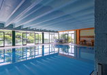 Das Hallenbad im Park Hotel Jolanda am Gardasee