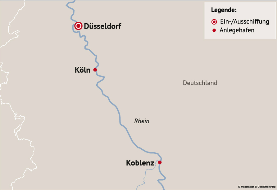 Ihre Beispielroute am 13.12.26 (3 Tage)