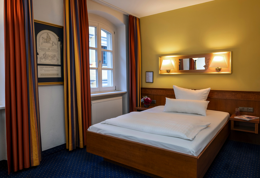 Beispiel eines Doppelzimmers Frenchbed