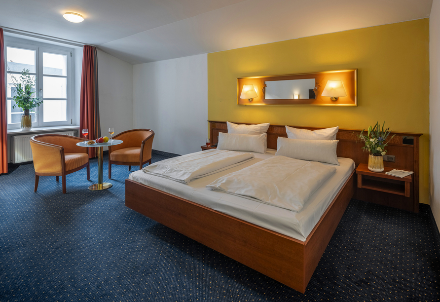 Beispiel eines Doppelzimmers in der Bachgasse