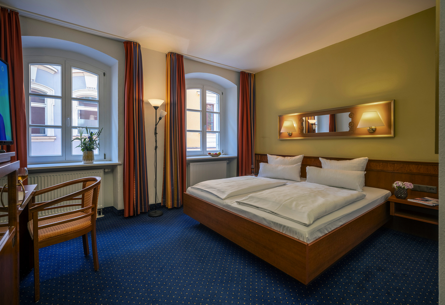 Beispiel eines Doppelzimmers in der Bachgasse