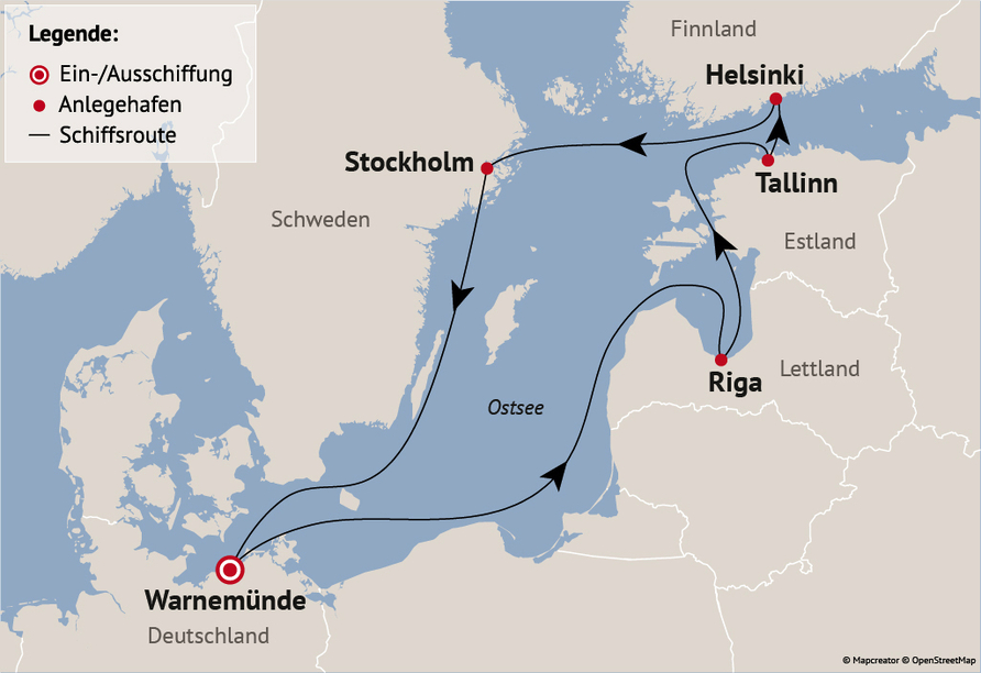 Ihre Reiseroute am 01.05.27