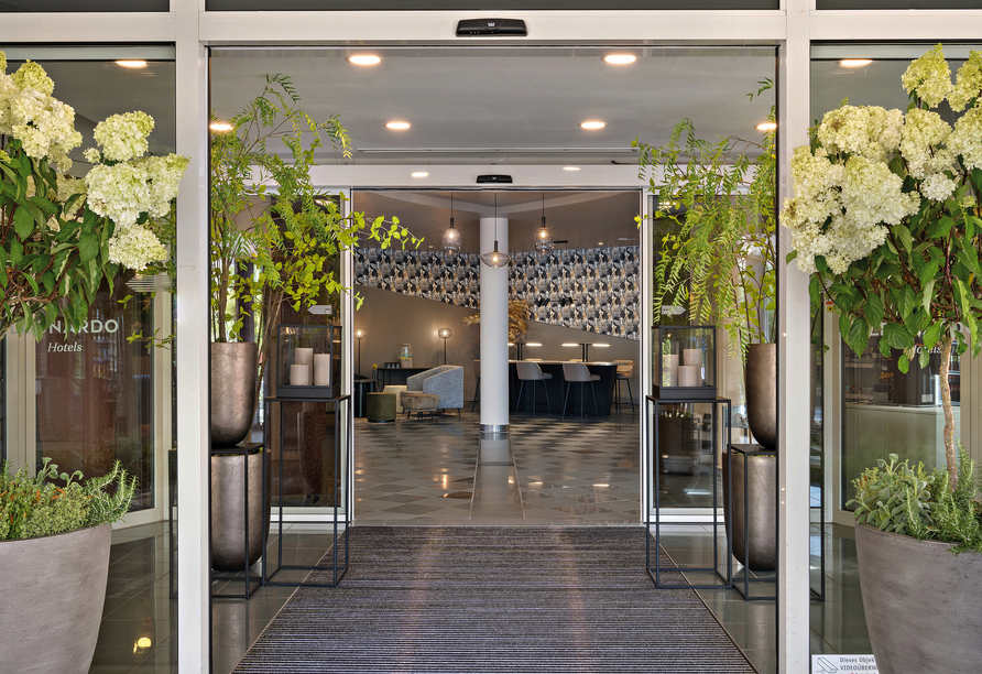 Eingangsbereich des Hotels