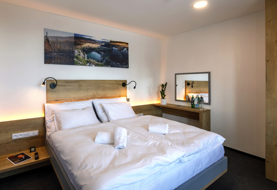 Beispiel eines Doppelzimmers