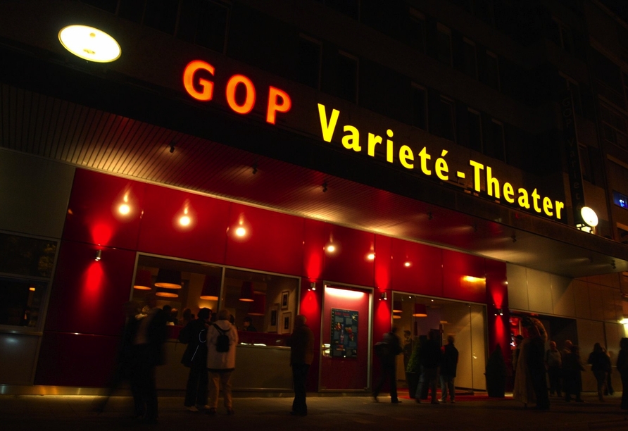Lassen Sie sich von den abwechslungsreichen Shows im GOP Varieté Münster verzaubern.