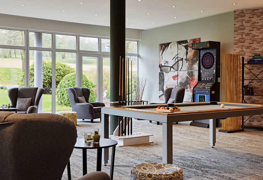 Lobby im Golf- & Sporthotel Wiesensee