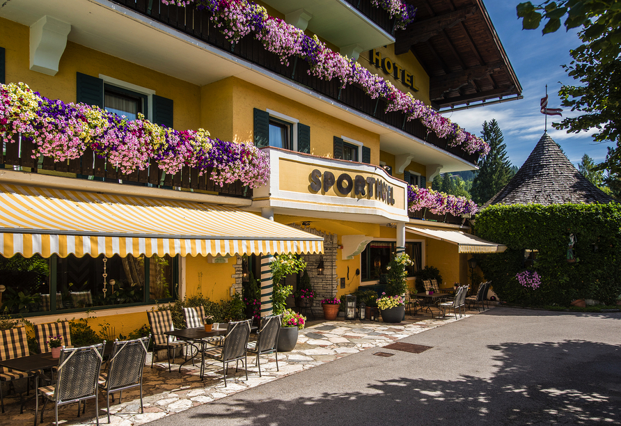 Außenansicht vom Sporthotel Radstadt