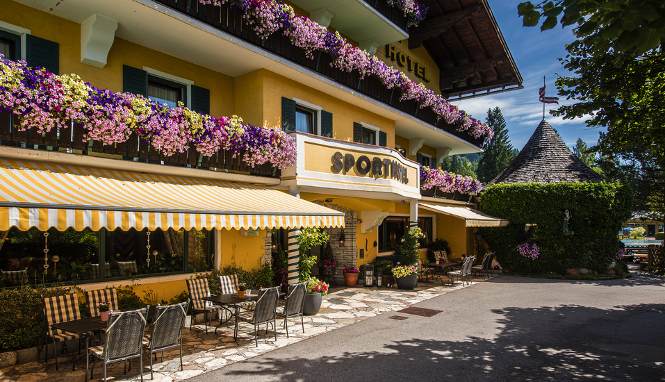 Außenansicht vom Sporthotel Radstadt