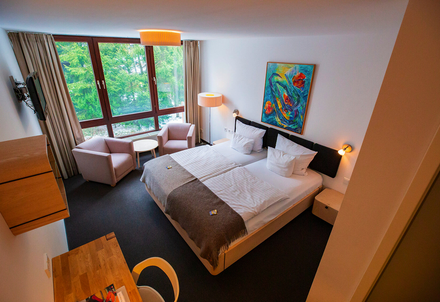 Beispiel eines Doppelzimmers Standard im Haus Njord