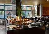 Frühstücksbuffet im Four Points Flex by Sheraton Hannover