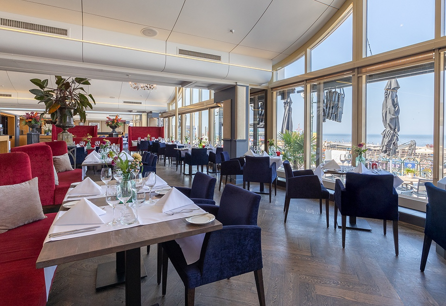 Restaurant im Grand Hotel Amrâth Kurhaus