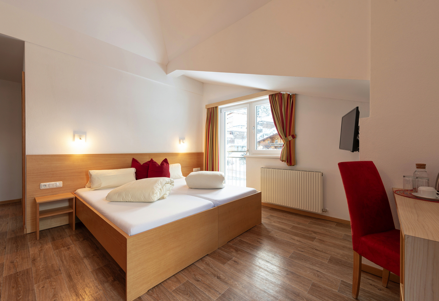 Beispiel eines Doppelzimmers im Hotel Gasthof Freisleben