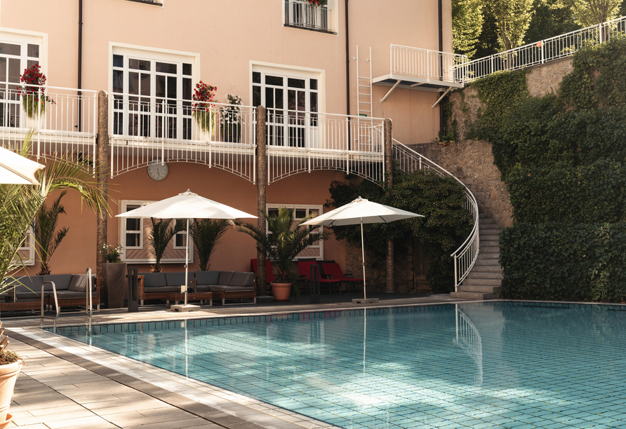 Außenpool des Hotels Maximilian