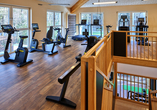 Werden Sie im Fitnessraum des Hotels sportlich aktiv.
