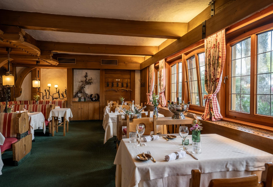 Restaurant im Hotel Lamm Mitteltal