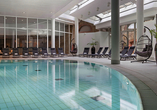 Hallenbad im Leonardo Hotel Mainz