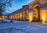 Bad Kissingen zeigt sich im Winter von seiner ruhigen und stimmungsvollen Seite.