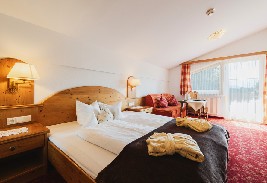 Beispielbild eines Doppelzimmers Komfort